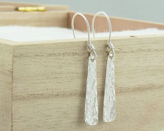 Simple Soldering 101 :: Textured Dangle Earrings