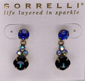 Sorrelli Simple Crystal Studded Earrings