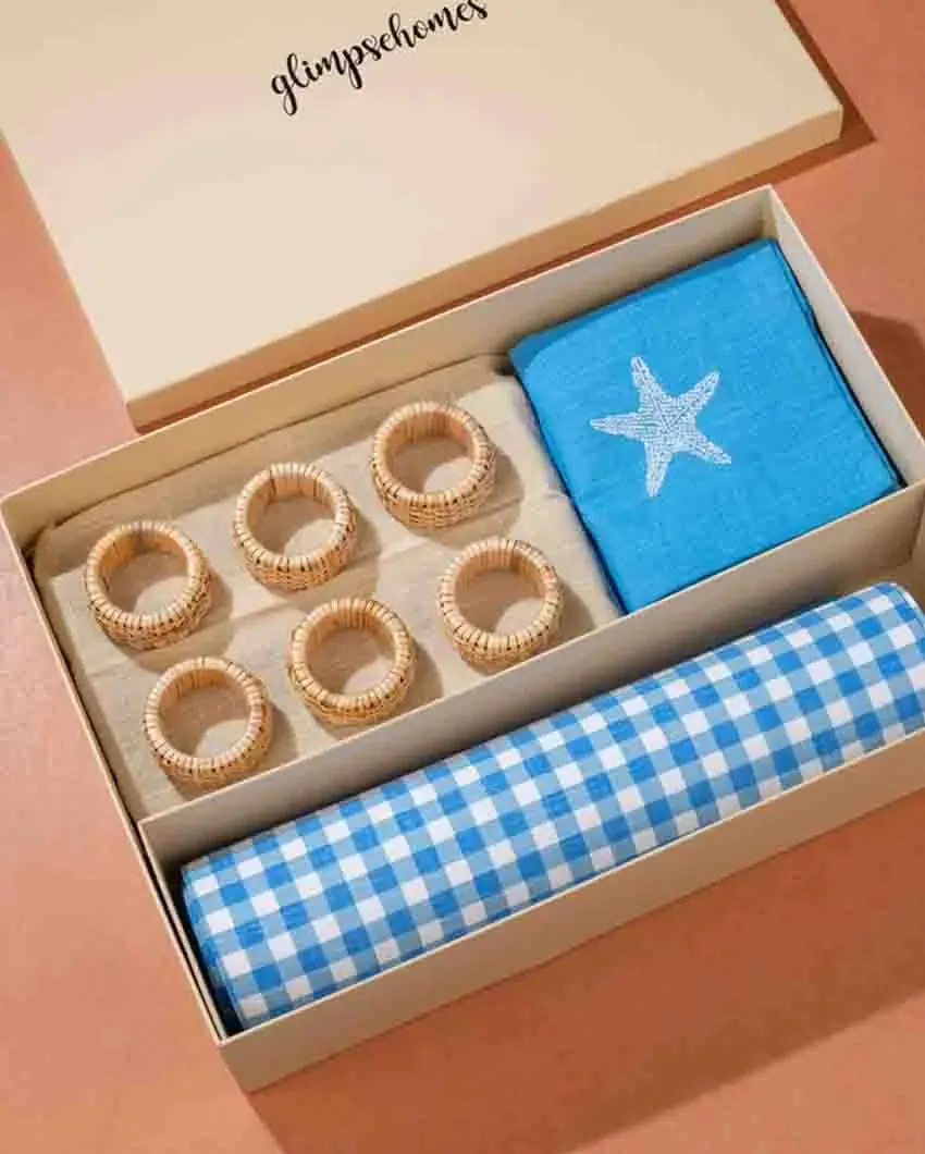 Starfish Soiree Dining Gift Set