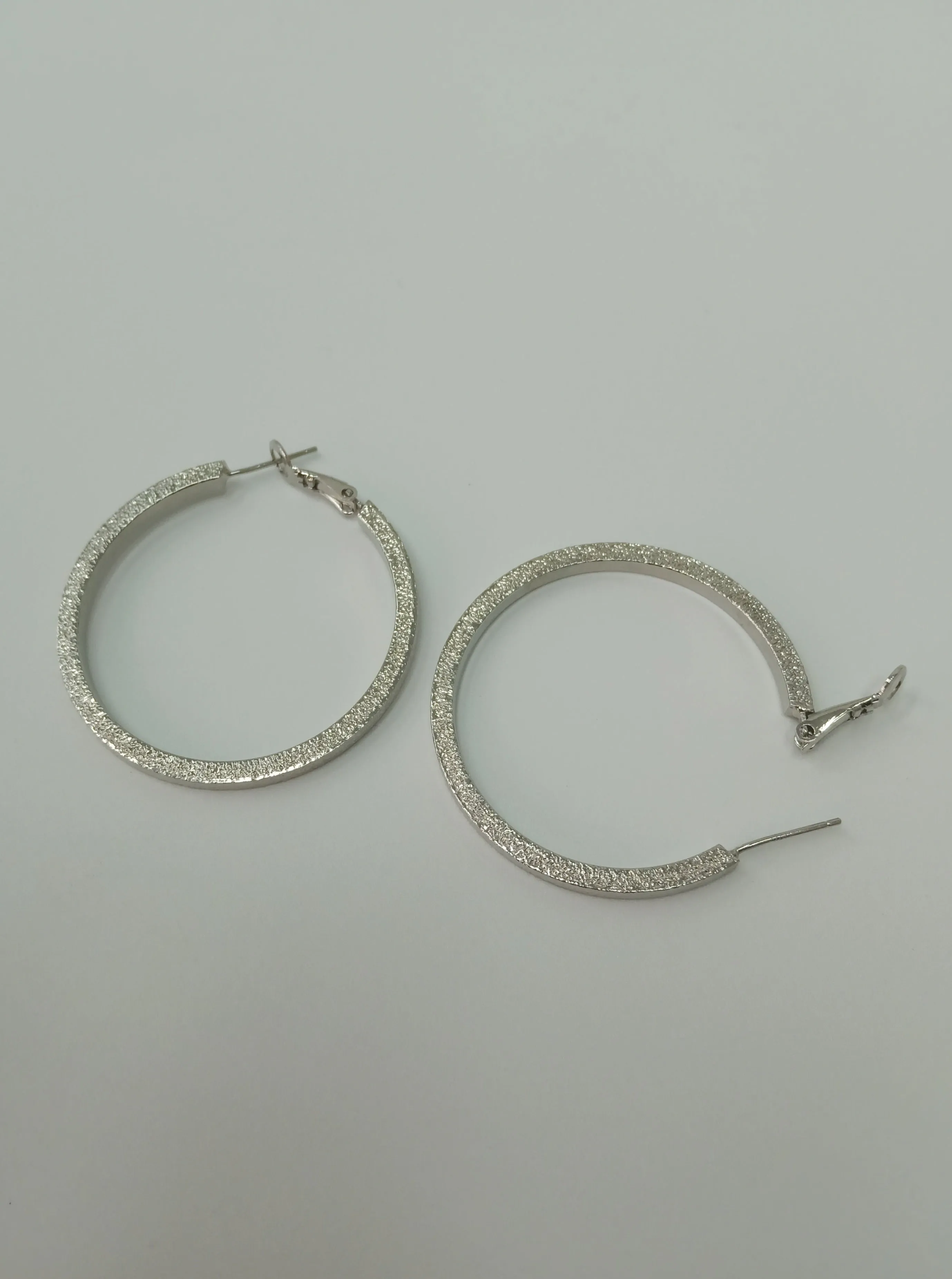 Stellar Circle Hoop Earrings