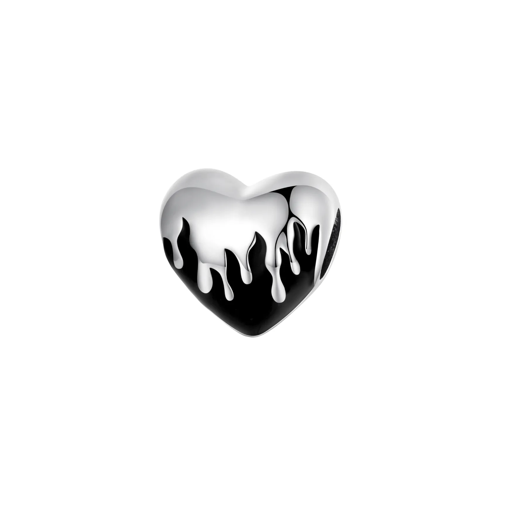 Sterling Silver Bleeding Heart Charm