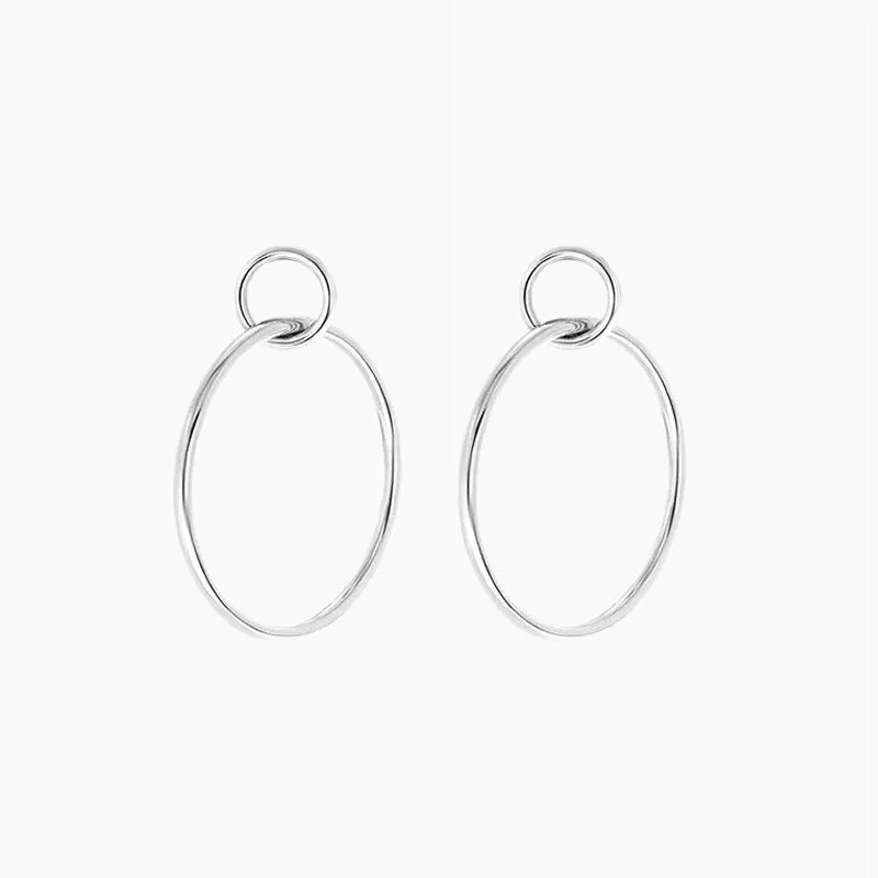 Sterling Silver Hoop Earrings