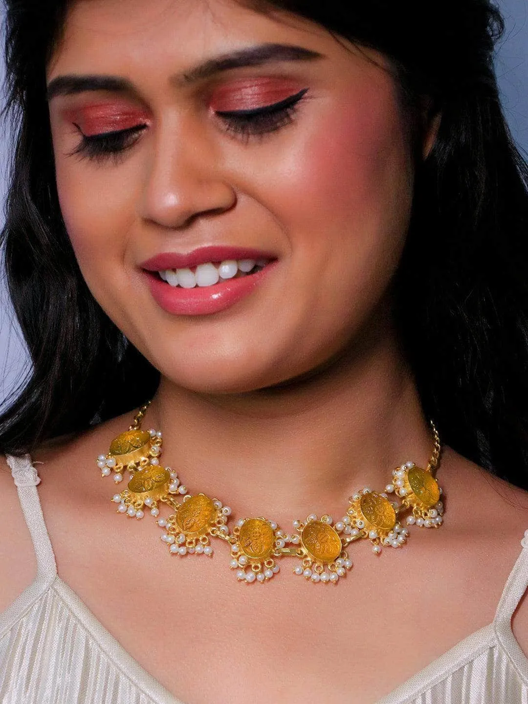 Sunela Choker Yellow