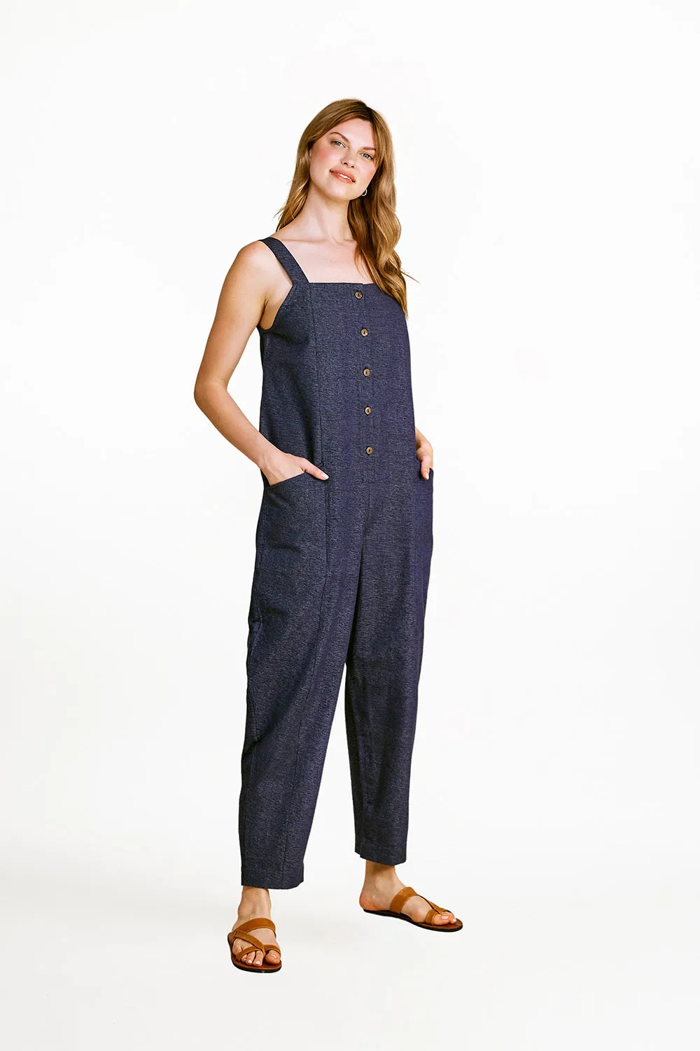 Tessie Jumpsuit in Navy