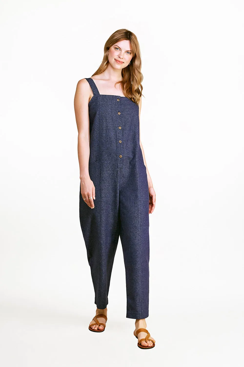 Tessie Jumpsuit in Navy