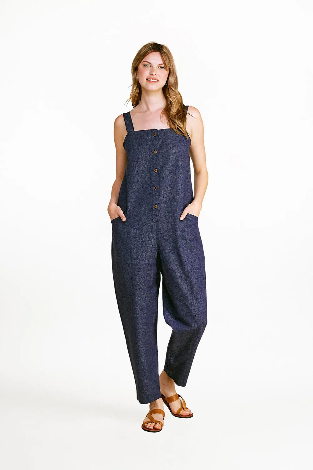 Tessie Jumpsuit in Navy