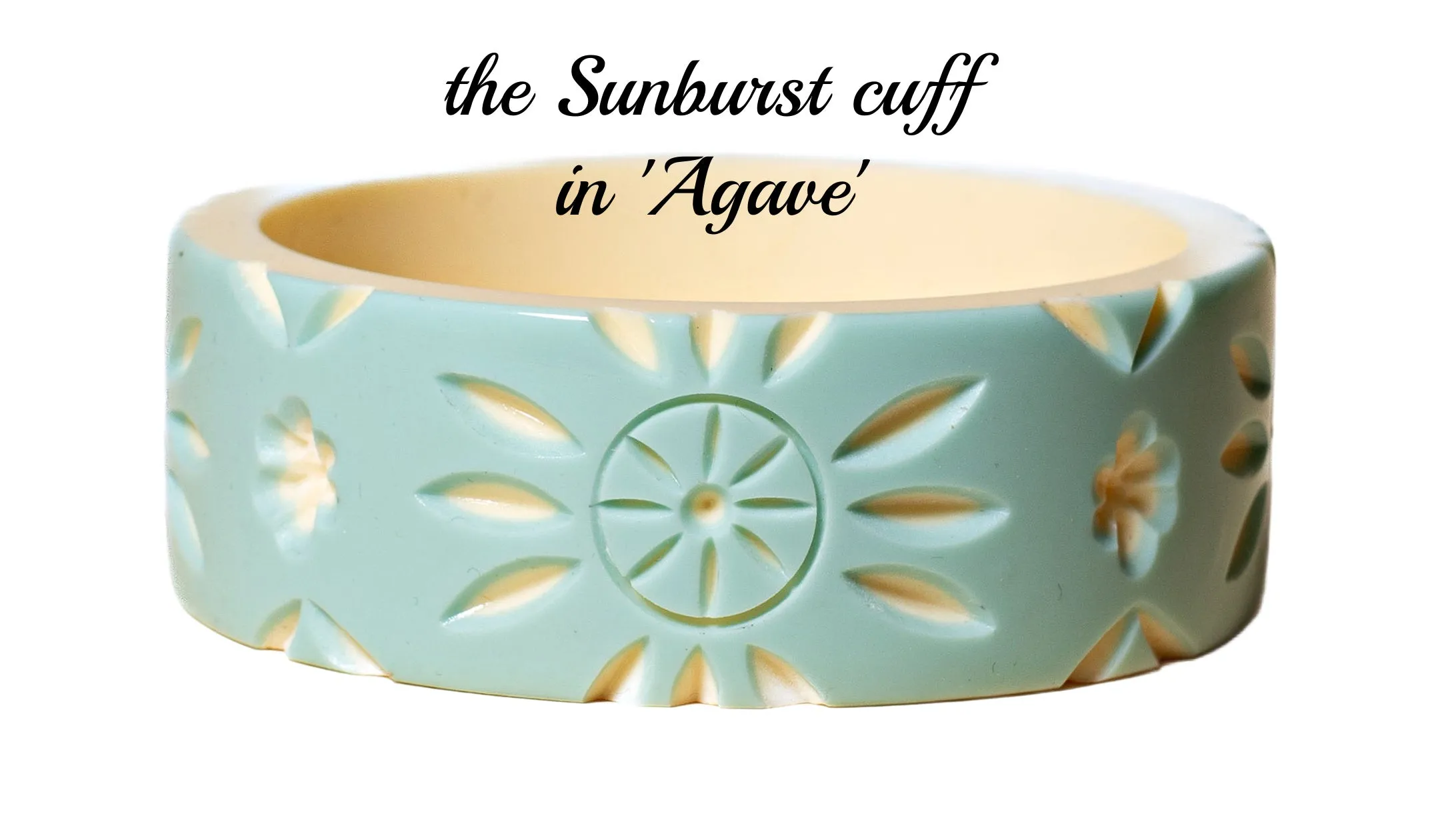 the NEW Palm Springs Bangle Collection - the Sunburst Cuff