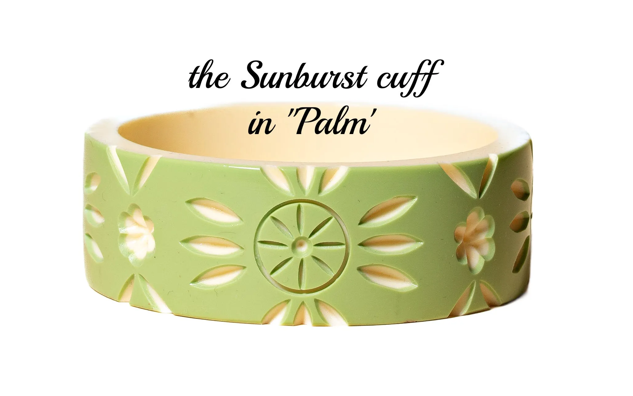 the NEW Palm Springs Bangle Collection - the Sunburst Cuff