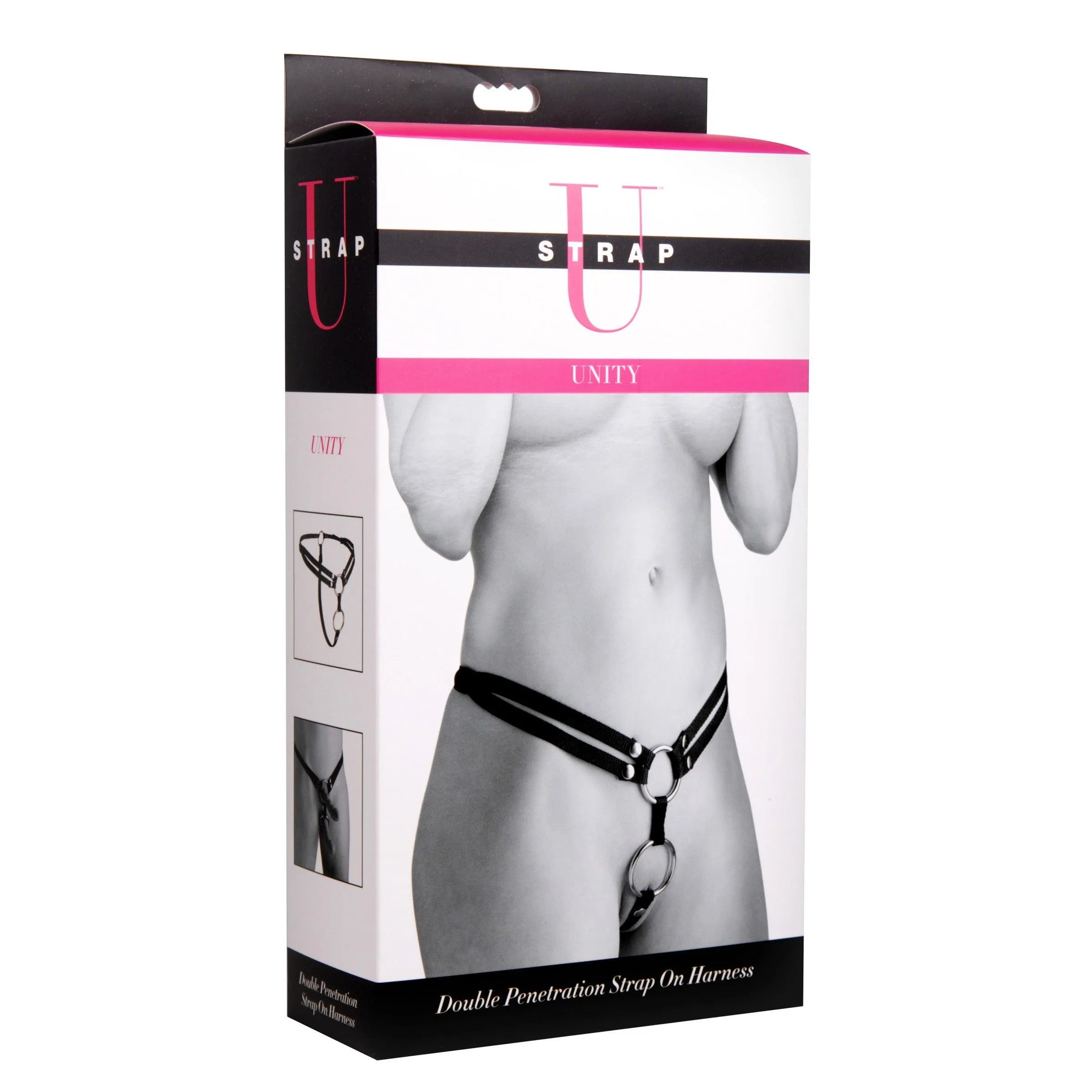 Unity Double Penetration Strap On Harness