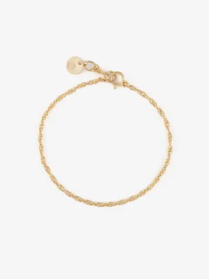 Wanderlust Life Coraline Gold Chain Bracelet