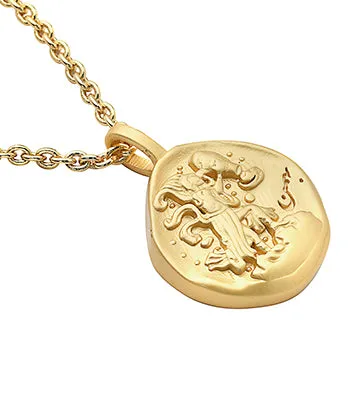 Zodiac Sign Necklace Aquarius